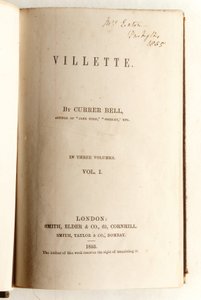 Frontispice pour Villette par Currer Bell, publié par Smith, Elder & Co. en 1853 - English School